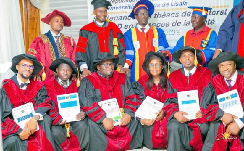 Six camerounais furent reçus docteurs